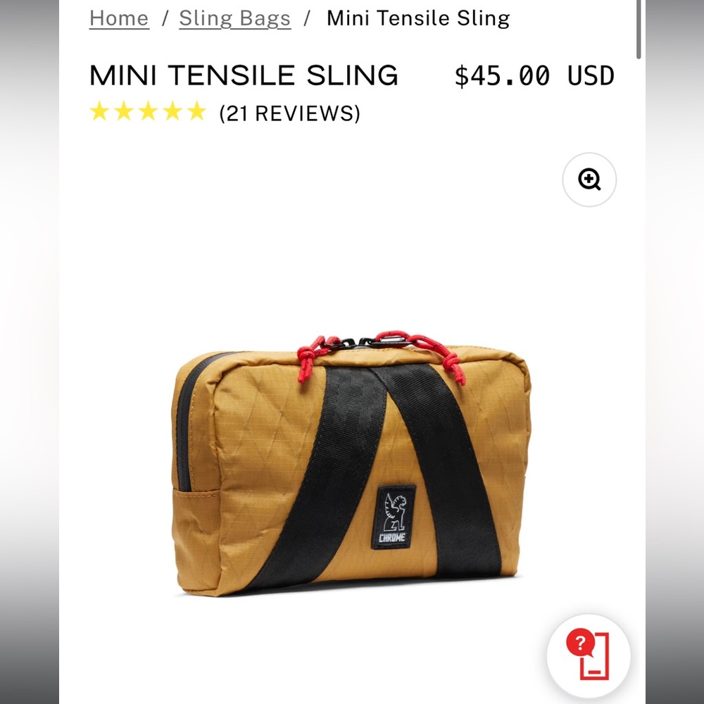 chrome mini tensile sling